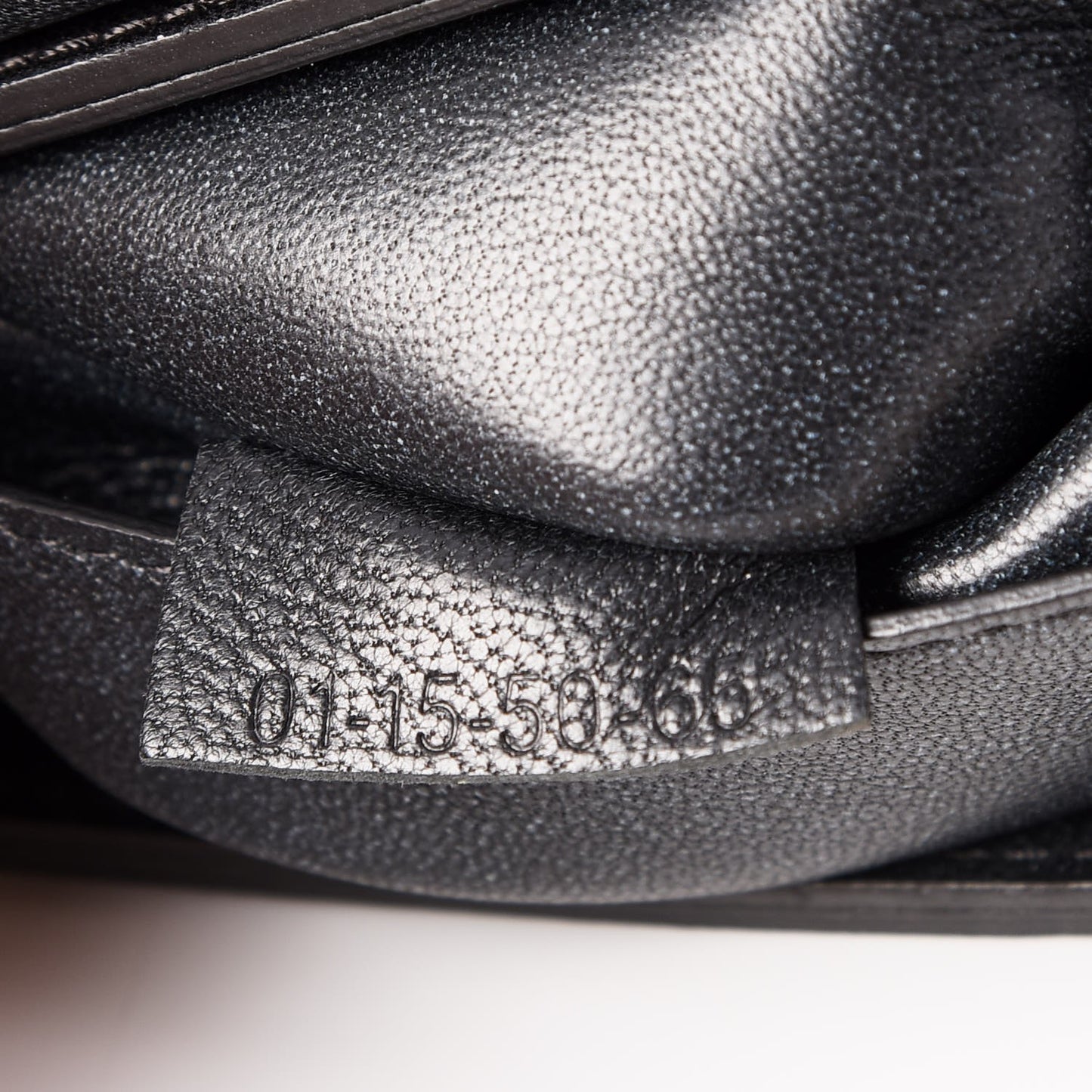 Lambskin Medium Elle Chain Clutch Black