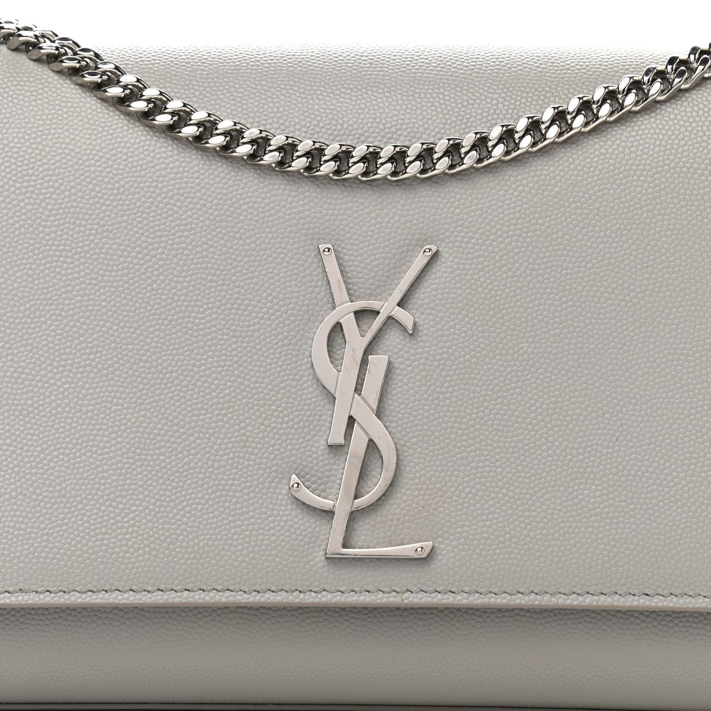 Grain De Poudre Medium Classic Monogram Kate Satchel Souris