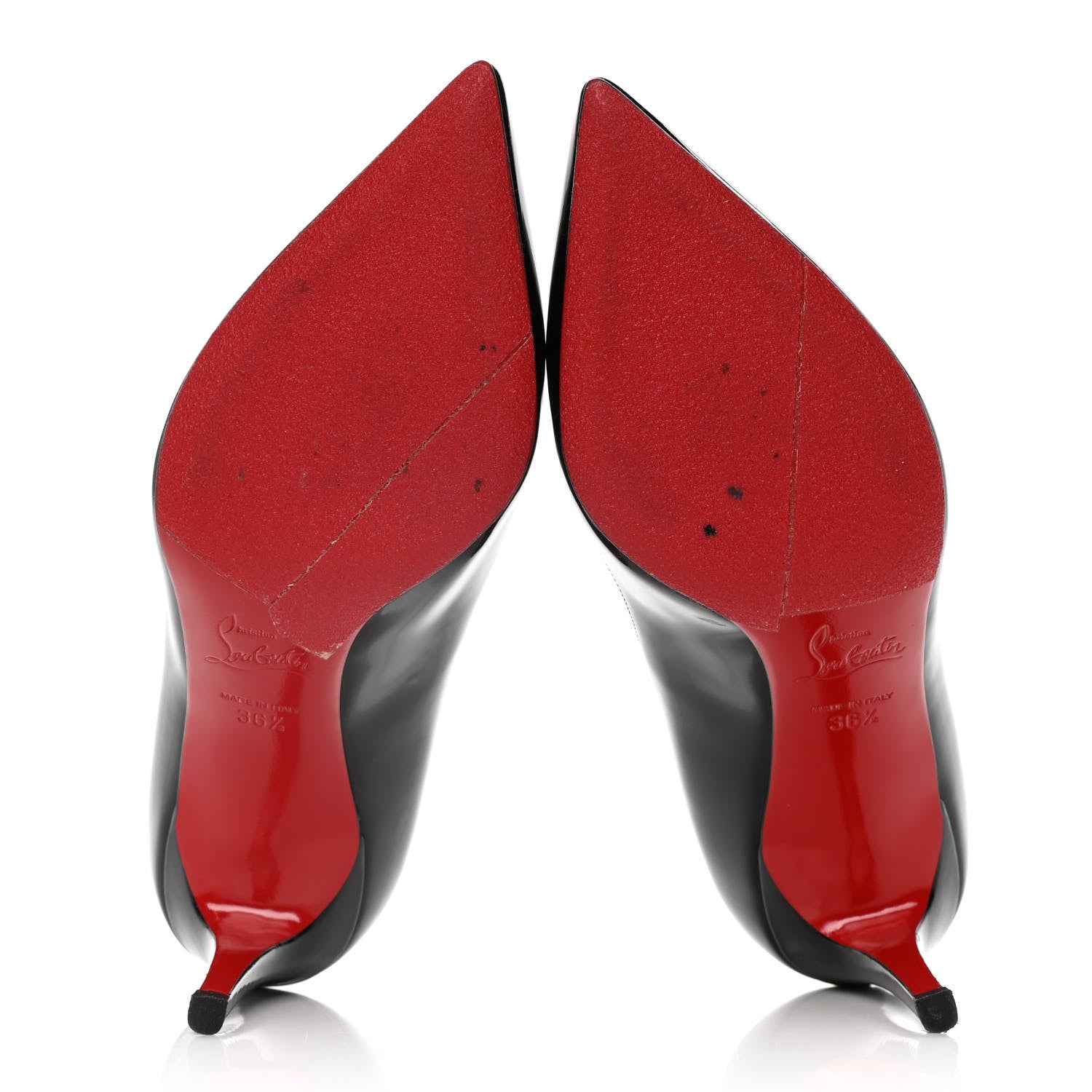 Christian Louboutin Patent Pigalle 85 Pumps 36.5 Black 5 of 10