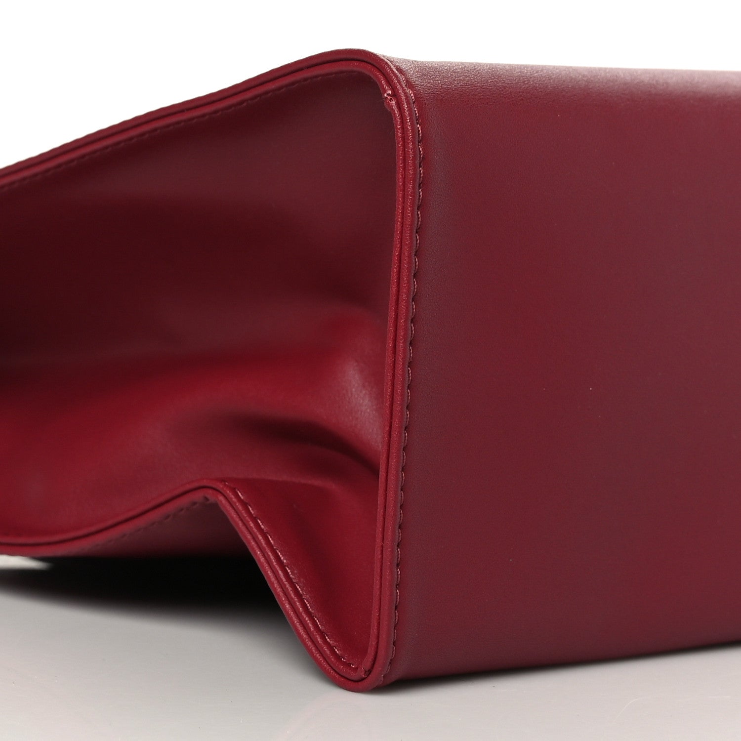 Telfar Vegan Leather Medium Shopping Bag Oxblood 7 of 8
