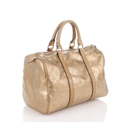 Gucci Imprime Monogram Medium Joy Boston Champagne 2 of 26