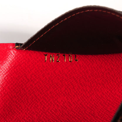 Louis Vuitton Damier Ebene Josephine Wallet Red 7 of 7