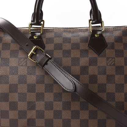 Louis Vuitton Damier Ebene Speedy Bandouliere 30 12 of 12