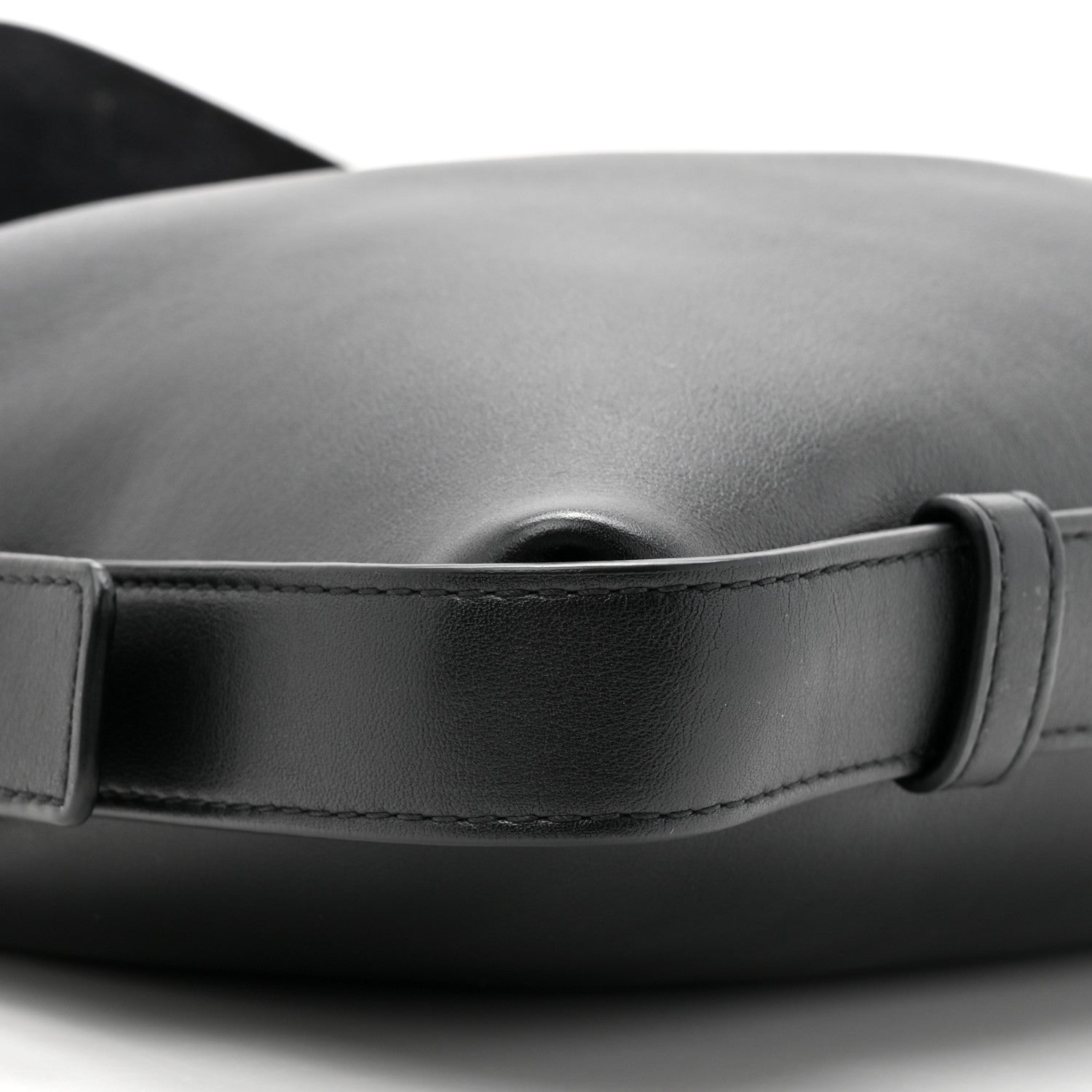 Bottega Veneta Calfskin Cradle Black 9 of 10