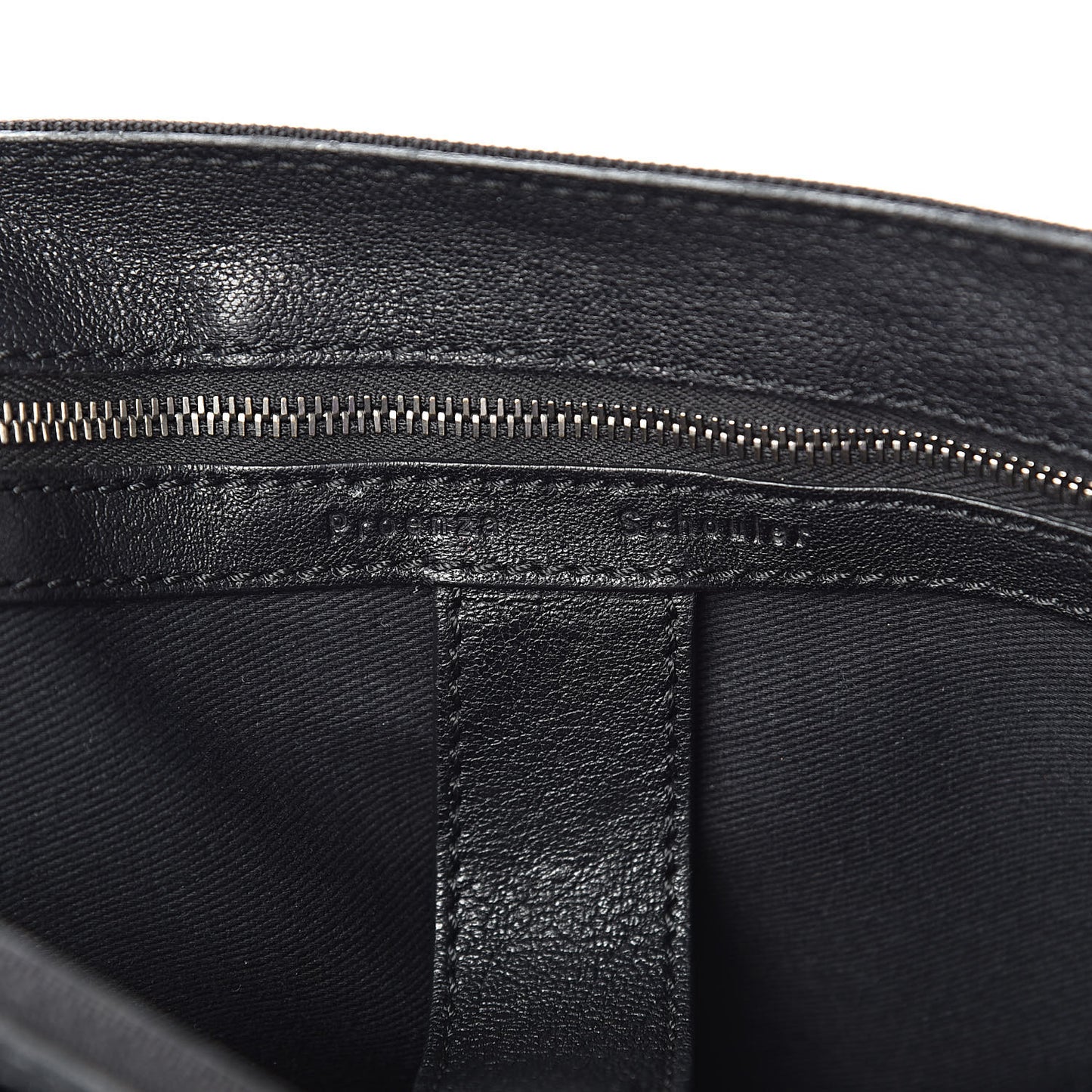 Lambskin PS1 Extra Large Satchel Black