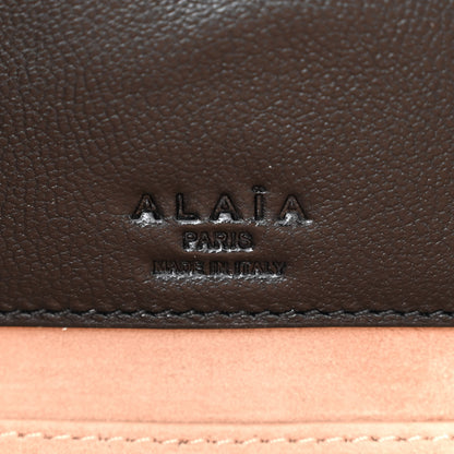 Alaia Shiny Goatskin Medium Le Teckel Bag Black 7 of 10