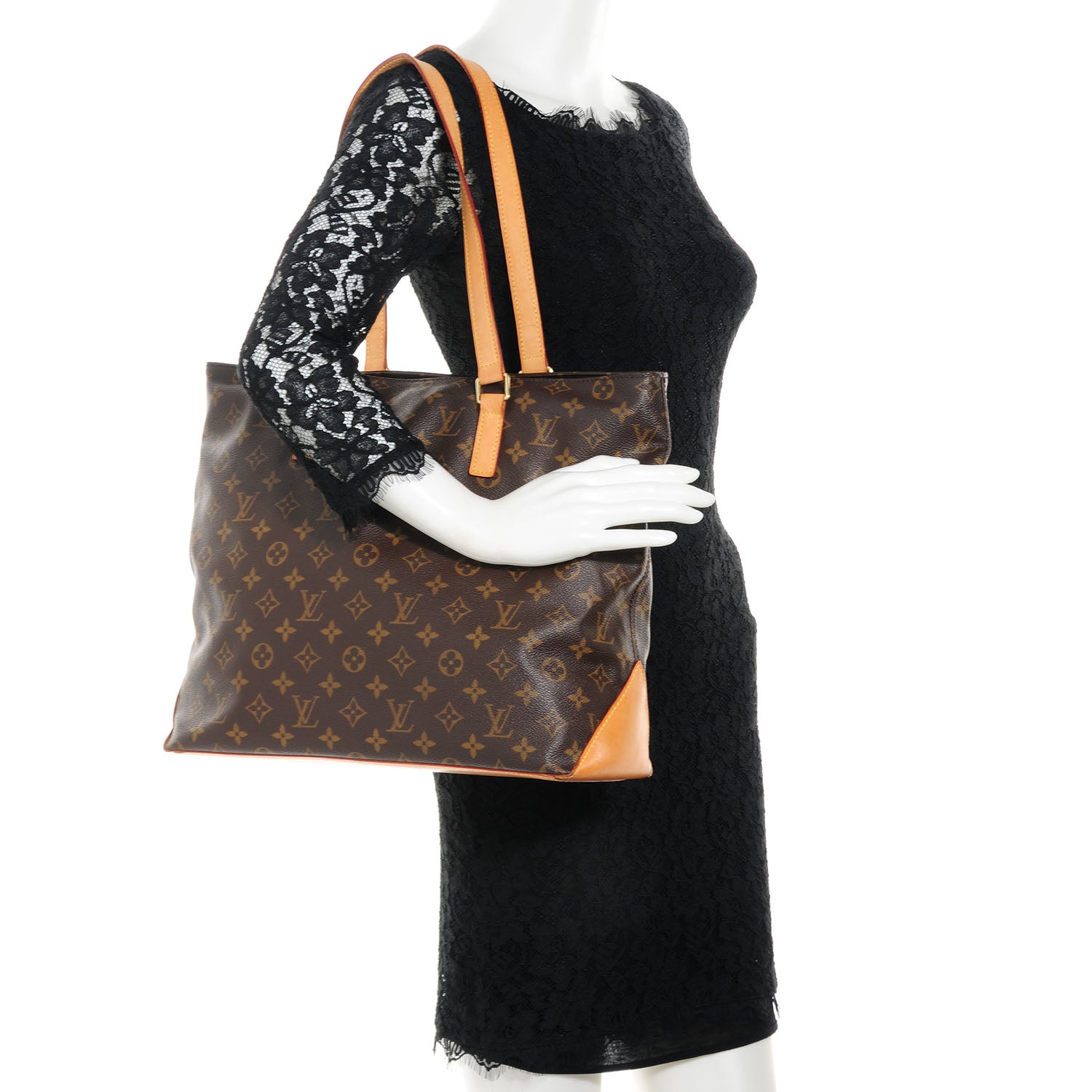 Louis Vuitton Monogram Cabas Mezzo 2 of 8