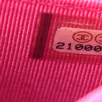 Chanel Caviar Quilted Wallet on Chain WOC Pink 7 of 11