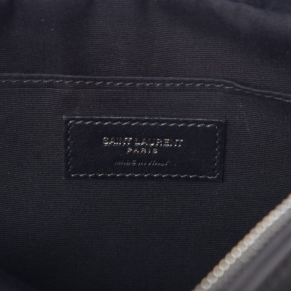 Saint Laurent Lambskin Monogram Small Lou Camera Bag Asphalt 6 of 7