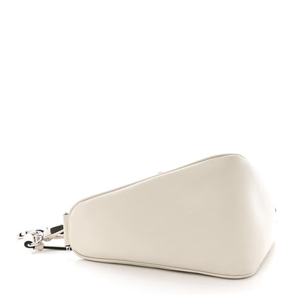 Prada Grace Lux Triangle Shoulder Bag White 4 of 14