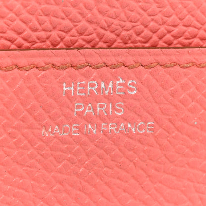 Hermes Epsom Constance Long Wallet Flamingo 8 of 15