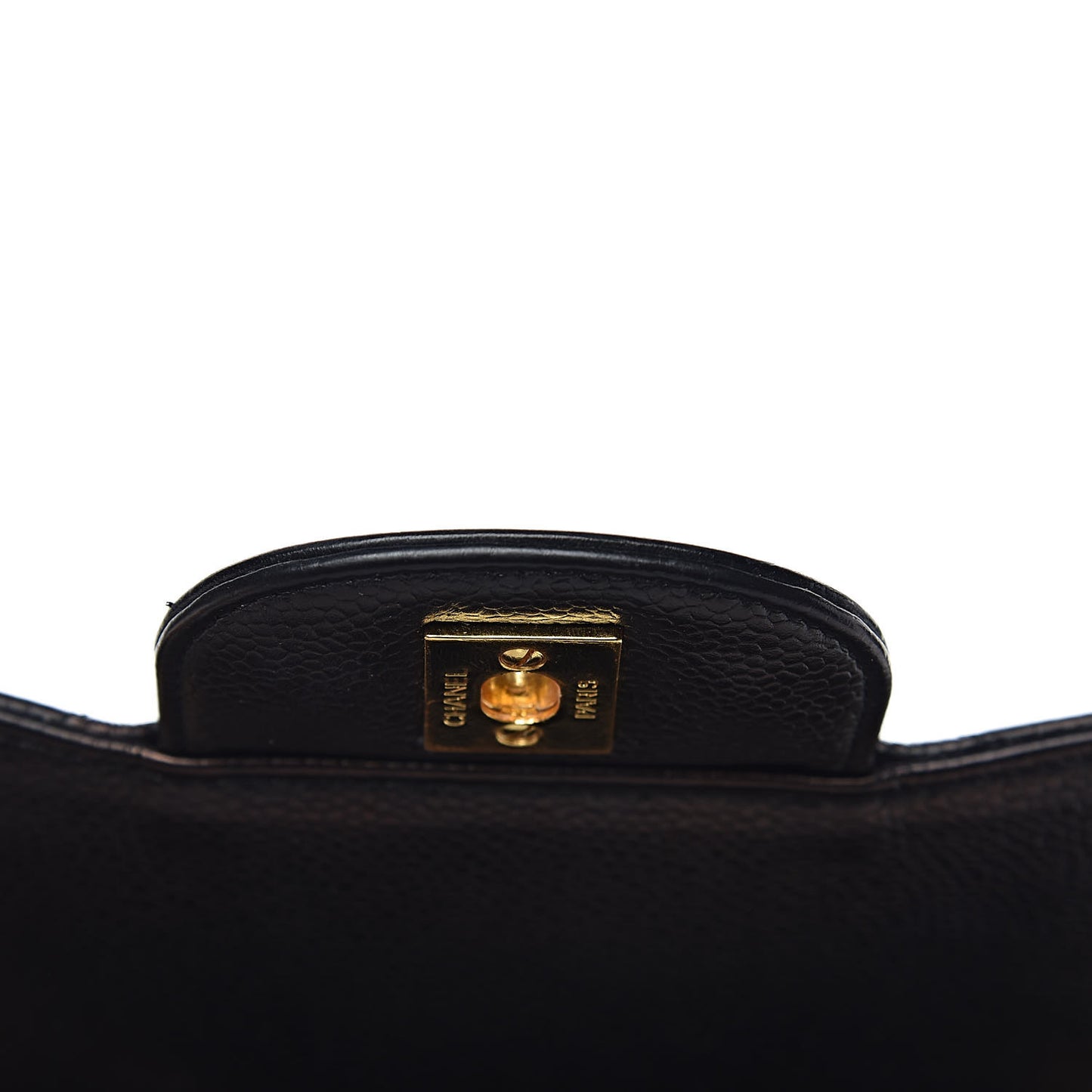 Caviar Quilted Jumbo Single Flap Black