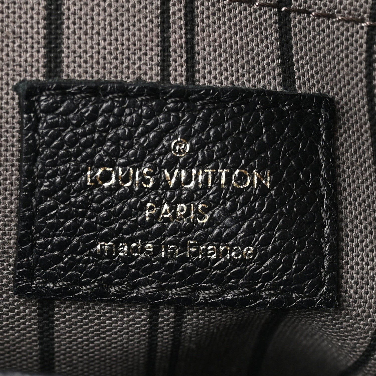 Louis Vuitton Empreinte Montaigne BB Black 7 of 11