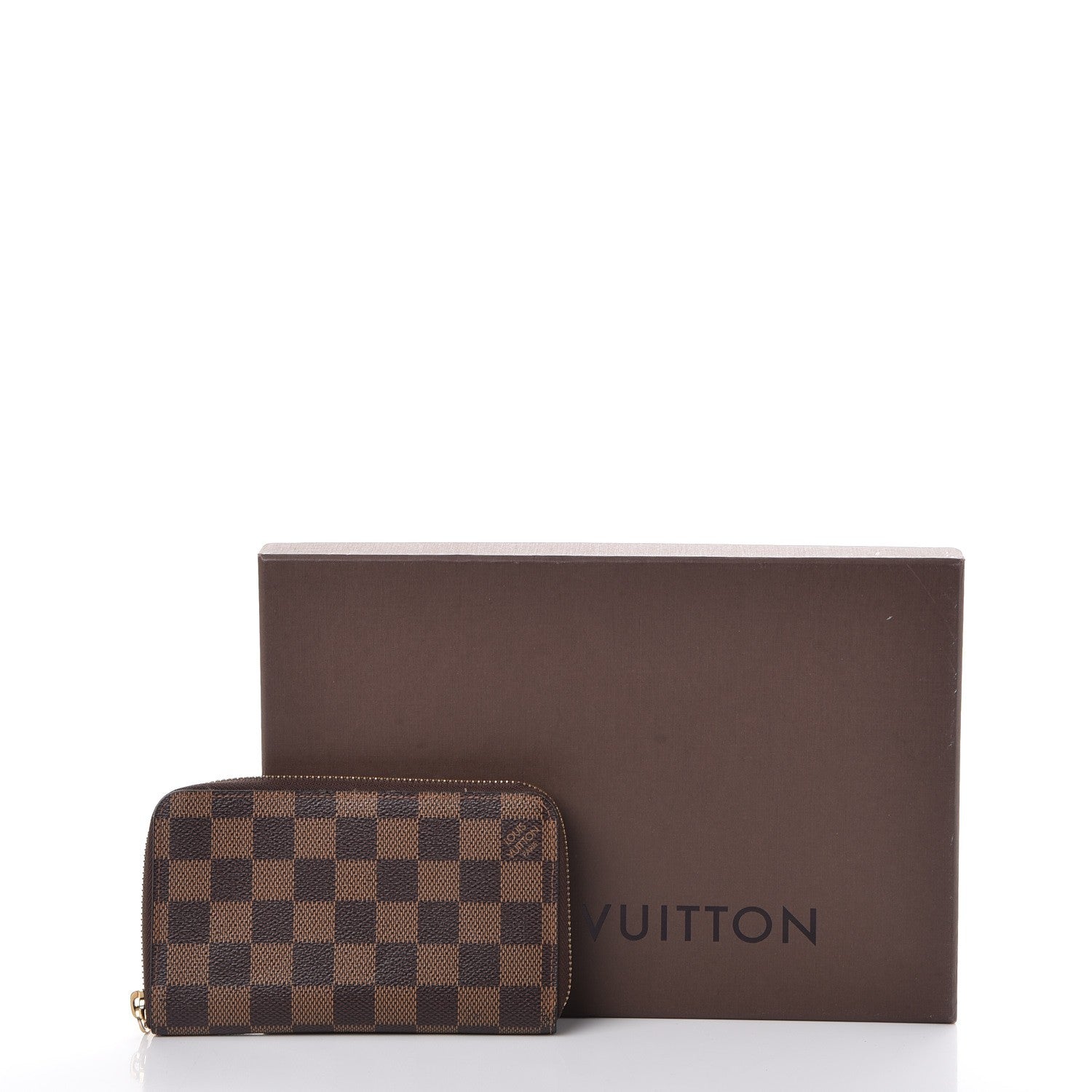 Louis Vuitton Damier Ebene Zippy Compact Wallet 10 of 10