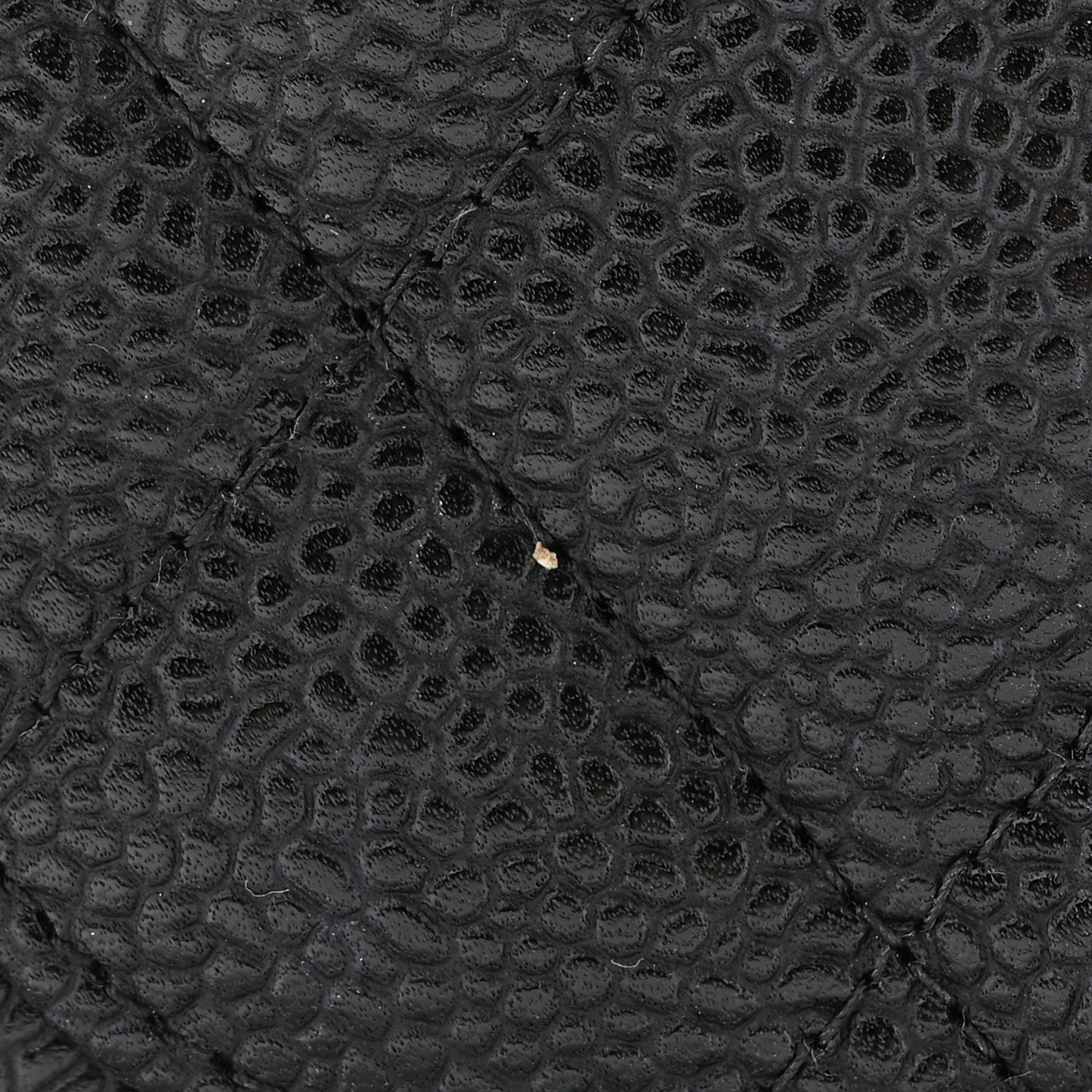 Caviar Quilted Large Gusset Flap Wallet Black