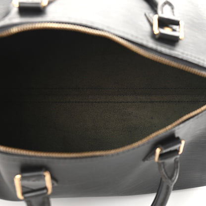 Louis Vuitton Epi Speedy 30 Black 4 of 8