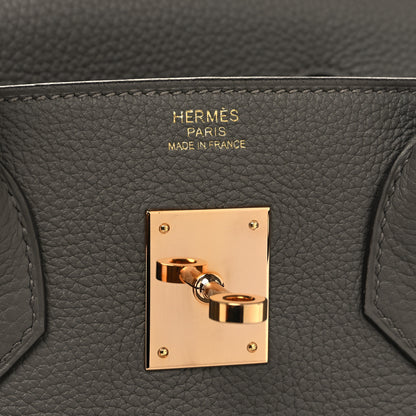 Hermes Togo Birkin 30 Gris Meyer 6 of 13