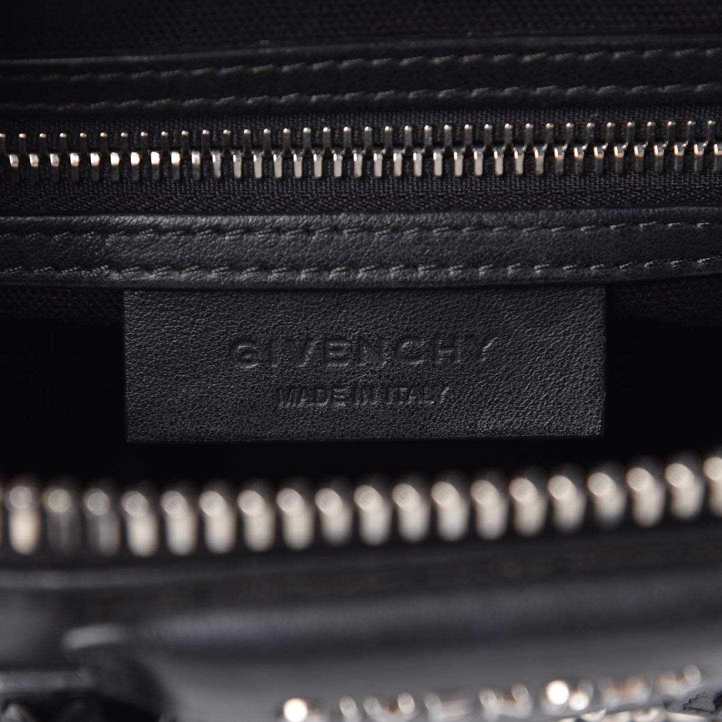 Smooth Calfskin Mini Studded Antigona Black