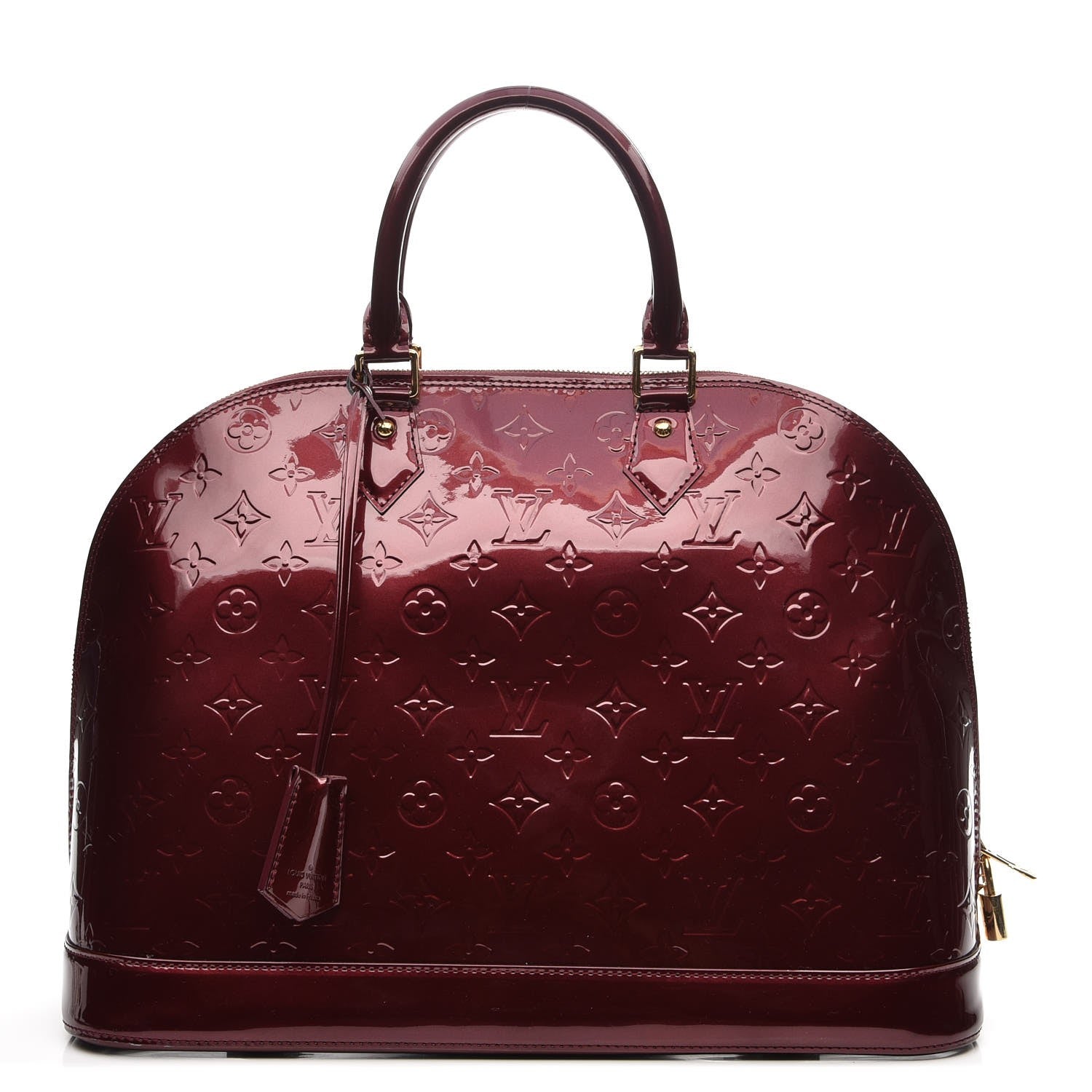 Louis Vuitton Vernis Alma GM Rouge Fauviste 1 of 7