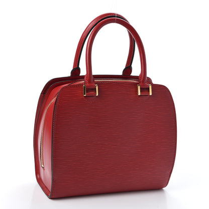 Louis Vuitton Epi Pont-Neuf Castillan Red 2 of 8