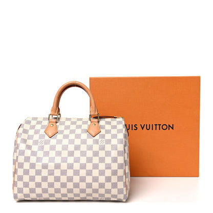 Louis Vuitton Damier Azur Speedy 30 11 of 11