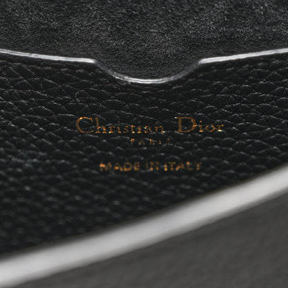 Christian Dior Grained Calfskin Medium Bobby Flap Black 6 of 10