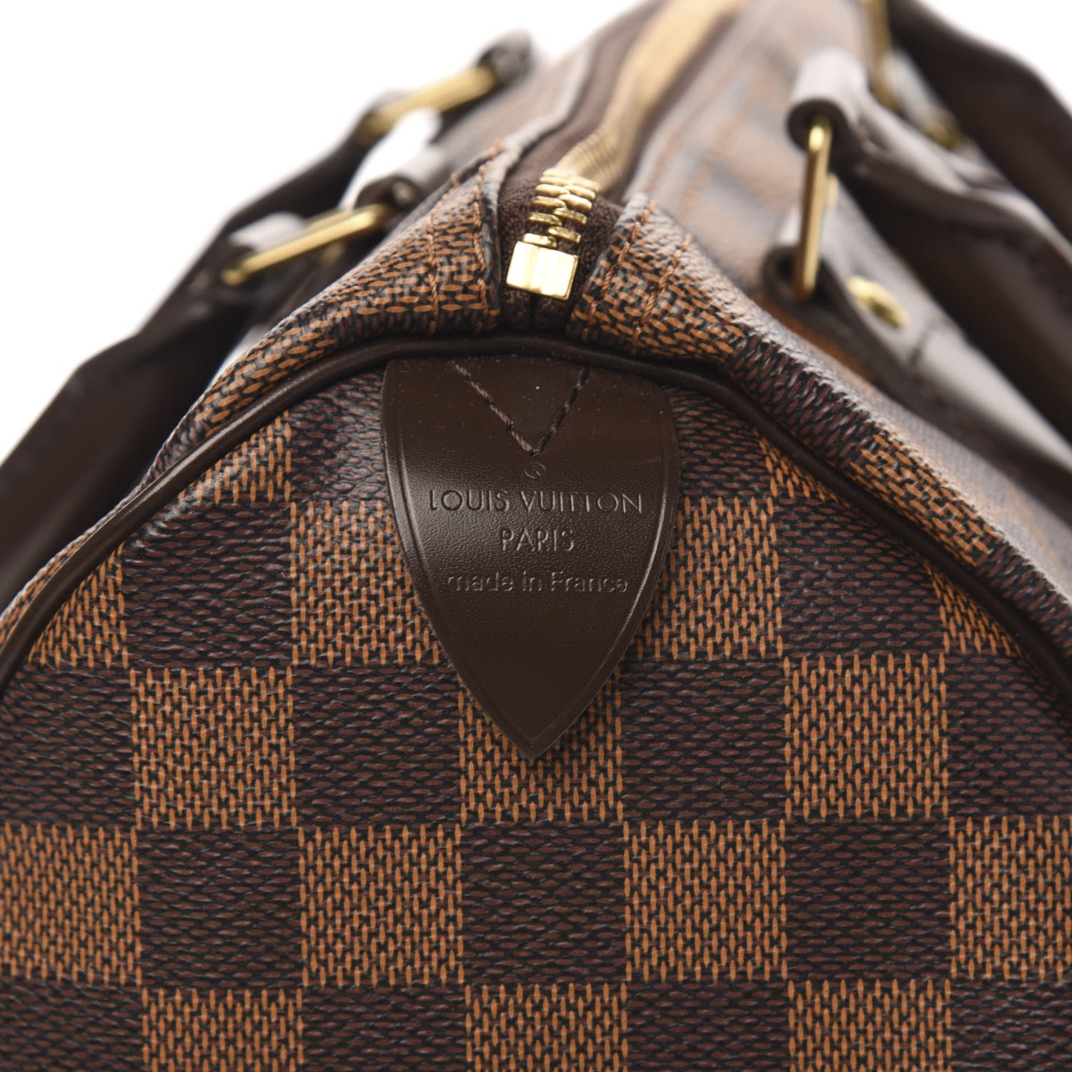 Louis Vuitton Damier Ebene Speedy 25 7 of 9