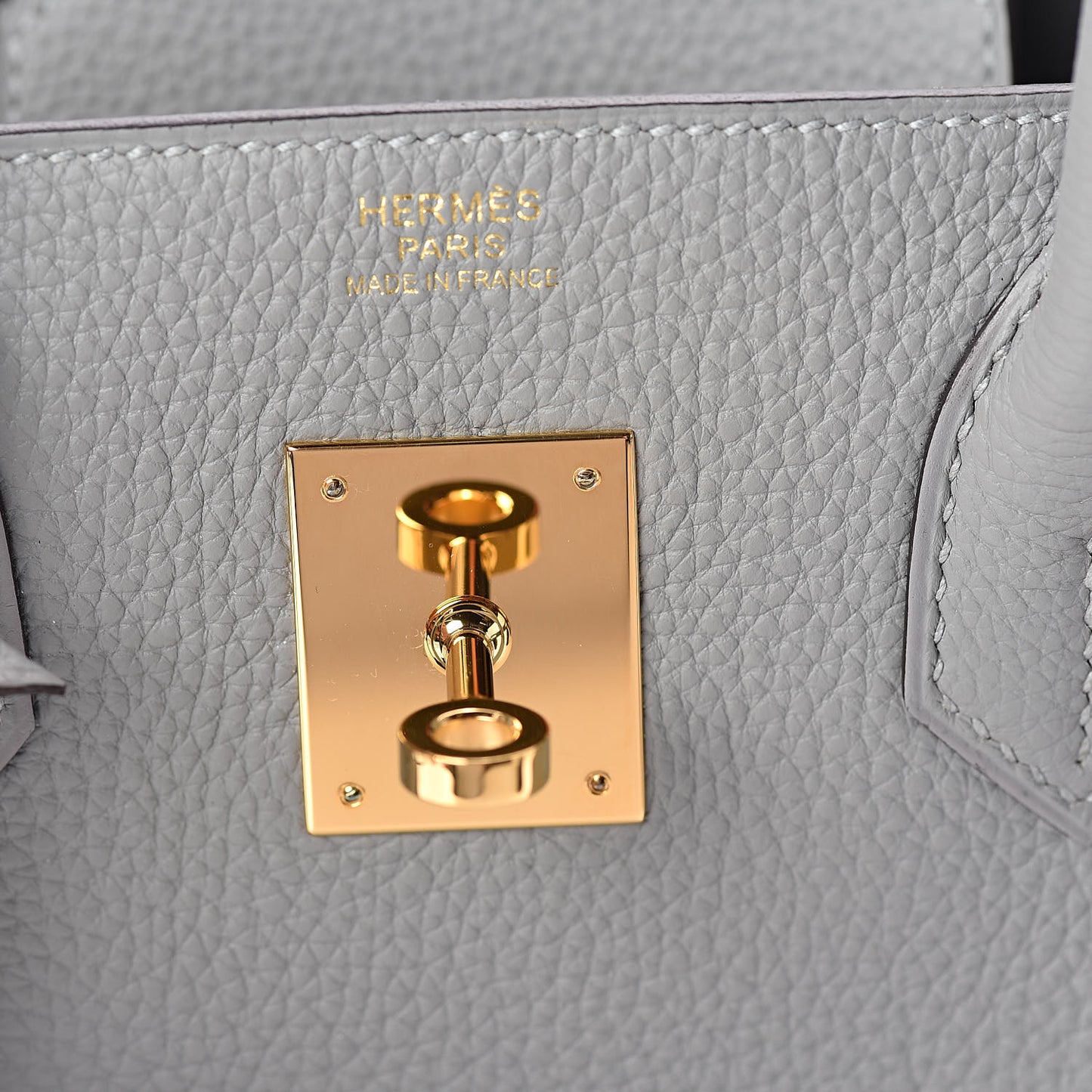 Togo Birkin 30 Gris Mouette