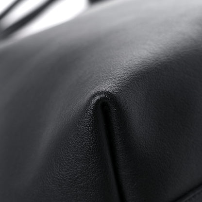 Saint Laurent Calfskin Large Shopping Tote Black 10 of 12