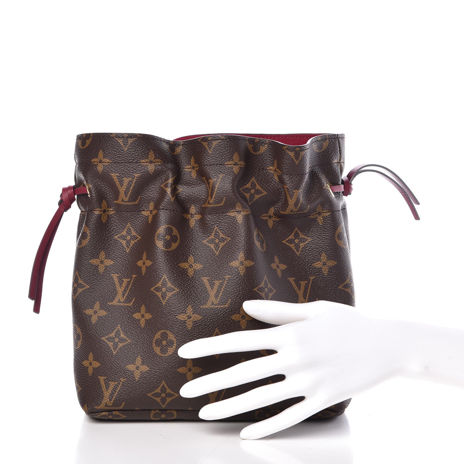Louis Vuitton Monogram Pouch Noe Fuchsia 2 of 9
