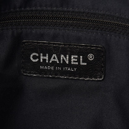 Chanel Soft Caviar Quilted Large Cells Tote Black 6 of 9