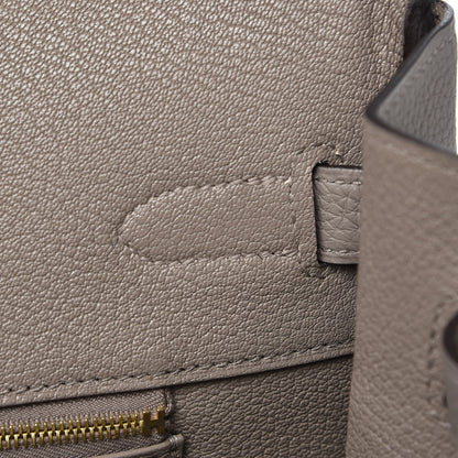 Hermes Togo Birkin 35 Gris Asphalte 22 of 34