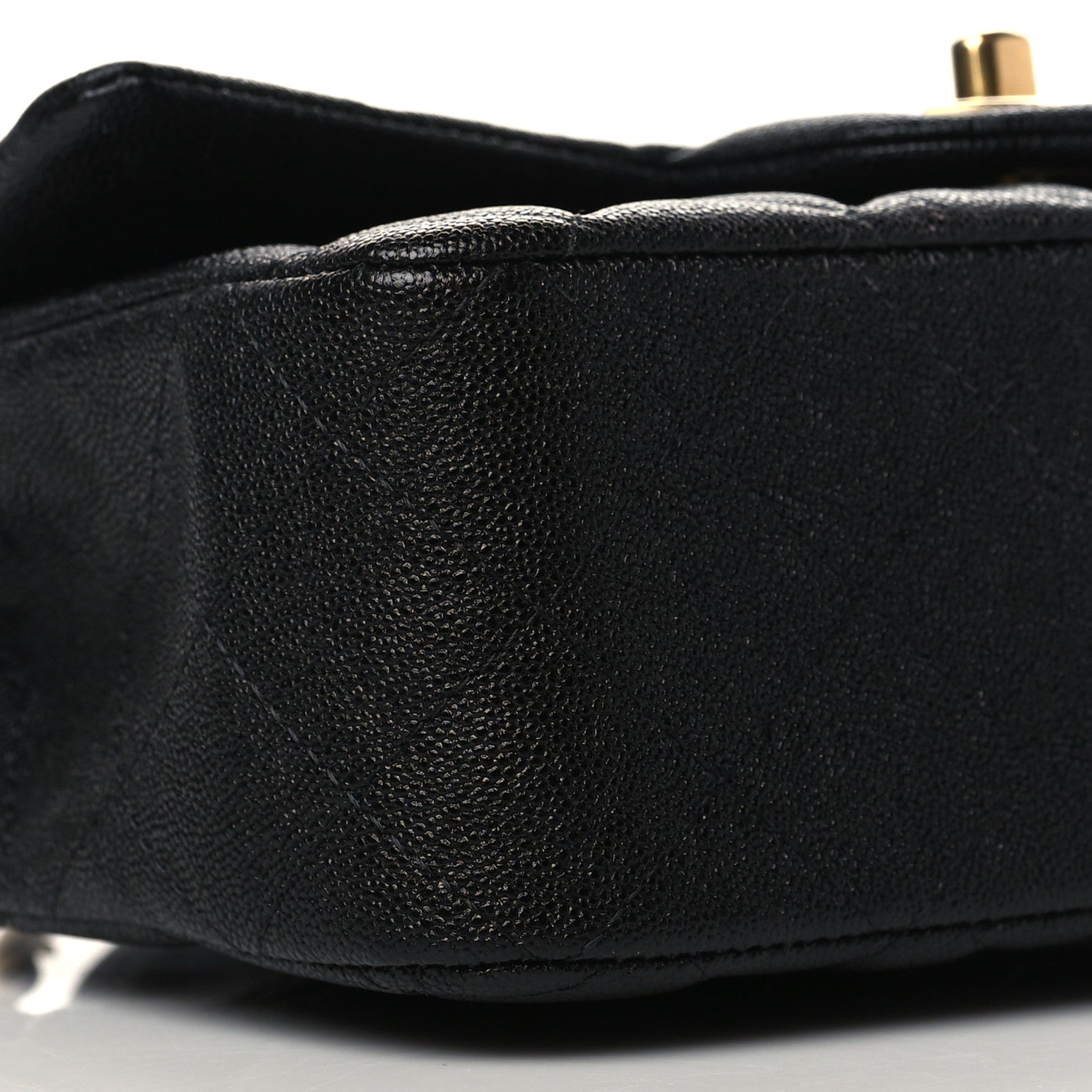 Chanel Caviar Quilted Mini Top Handle Rectangular Flap Black 9 of 11
