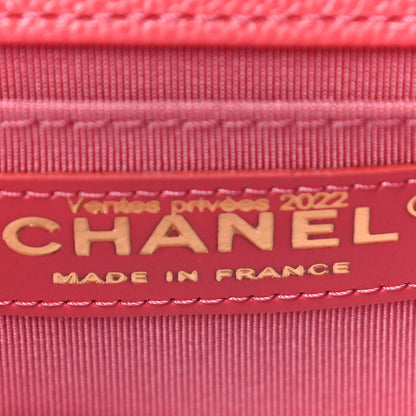 Chanel Caviar Quilted Medium Boy Flap Pink 8 of 10