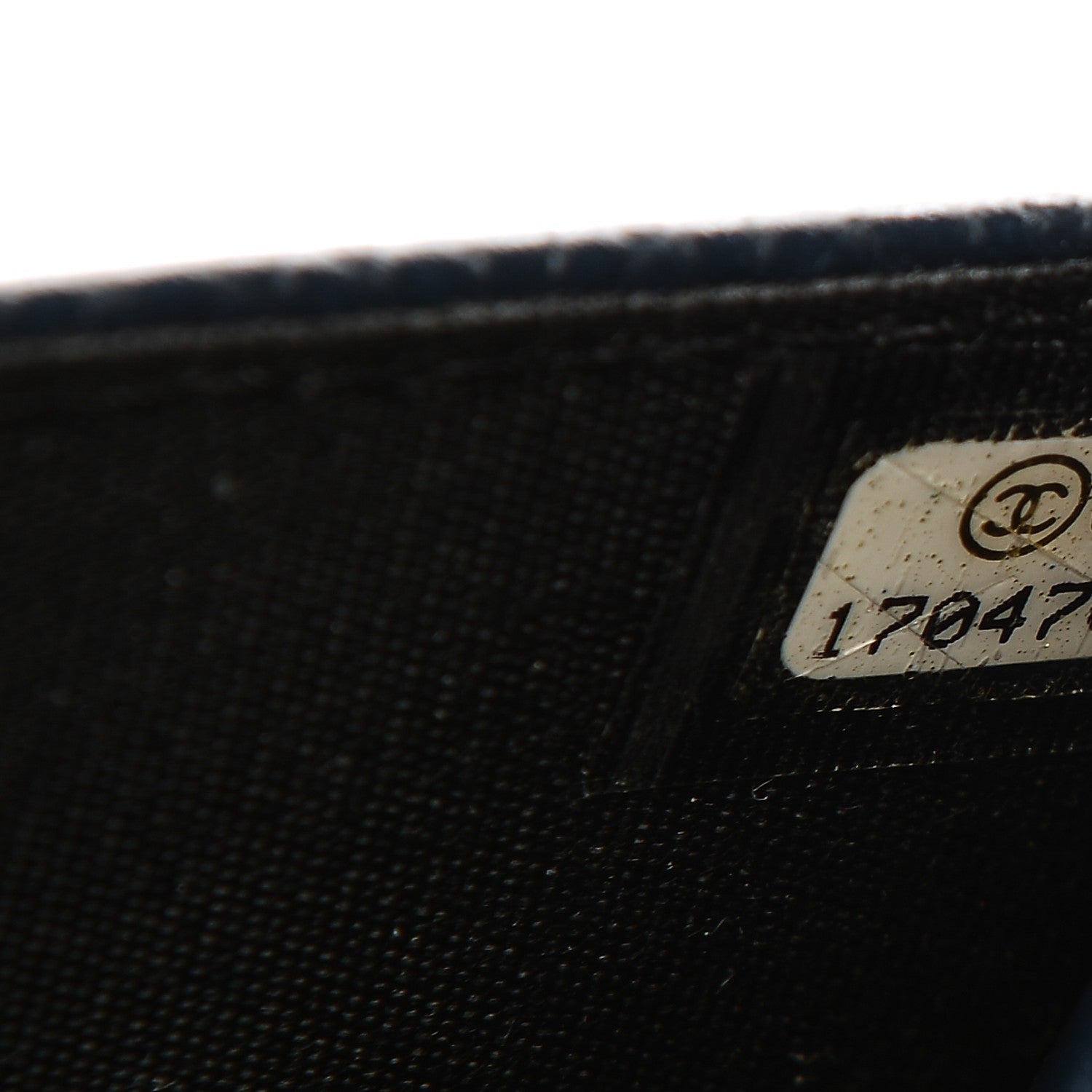 Chanel Caviar Timeless CC Wallet On Chain WOC Navy Blue 8 of 8