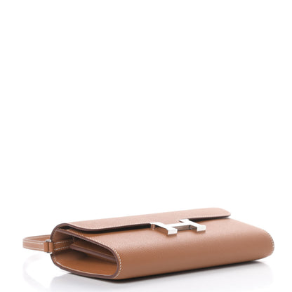 Hermes Epsom Constance Long Wallet To Go Gold 4 of 11