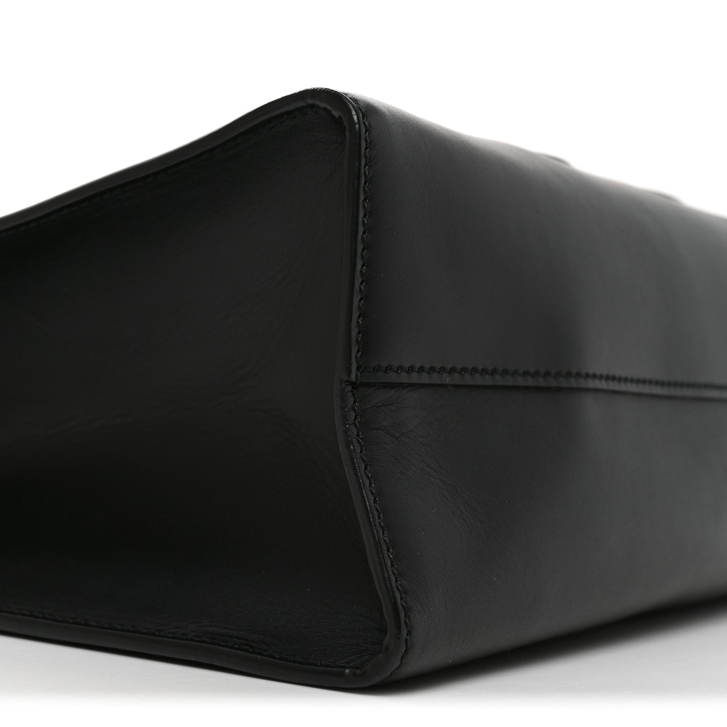 Calfskin Embossed Medium XL Tote Black