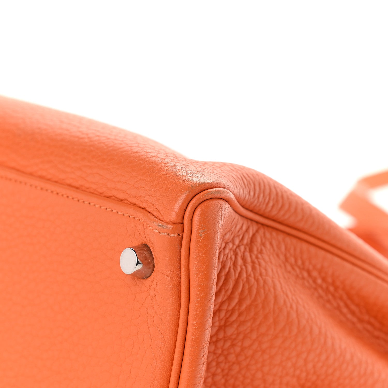 Hermes Togo Kelly Retourne 35 Orange 14 of 14