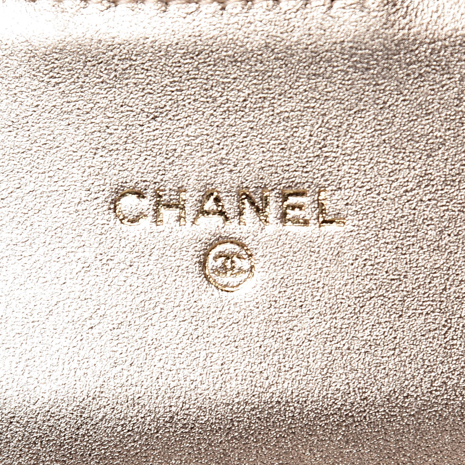 Chanel Lambskin Quilted Small Flap Wallet Pale Gold 6 of 10