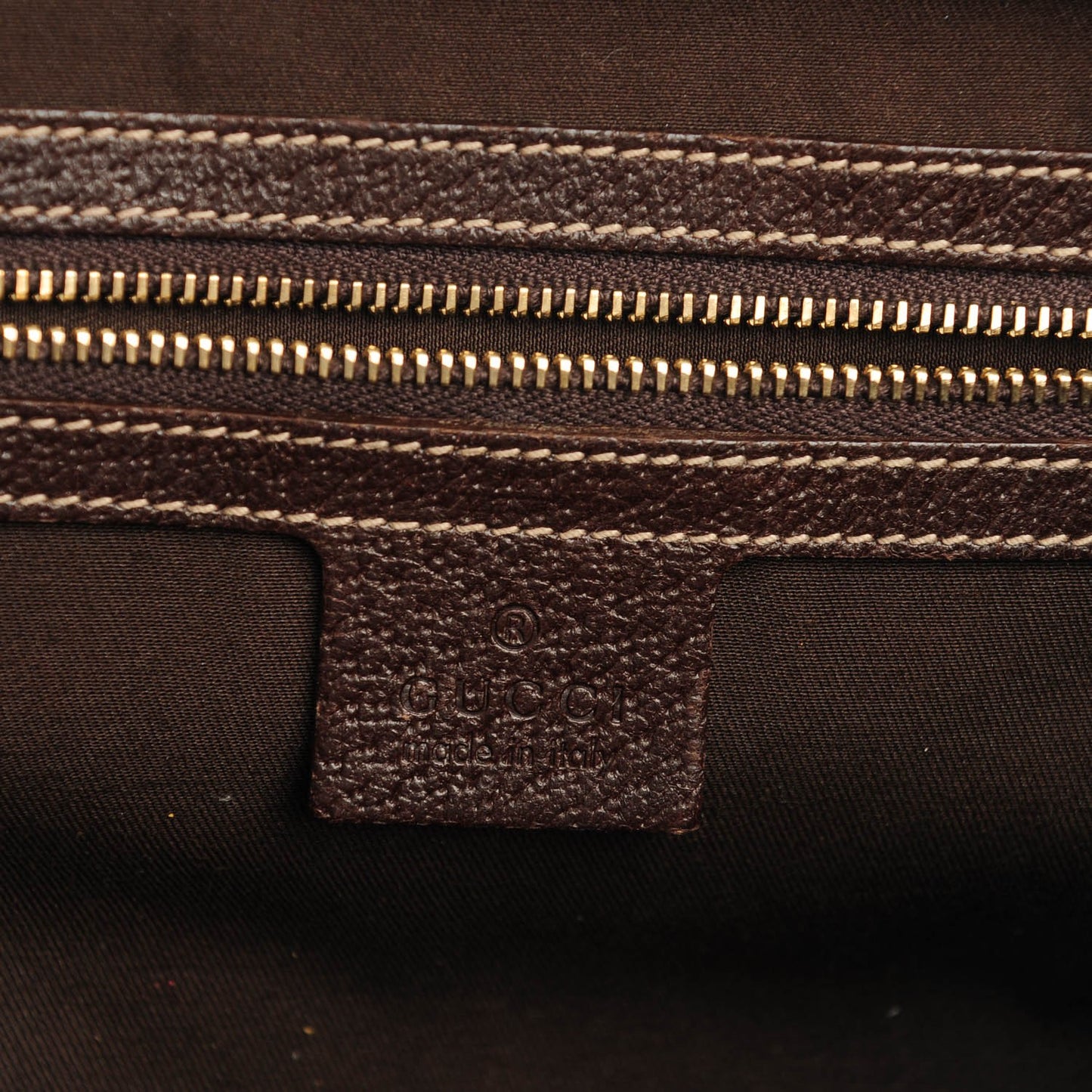 Monogram Medium Charmy Shoulder Bag Dark Brown