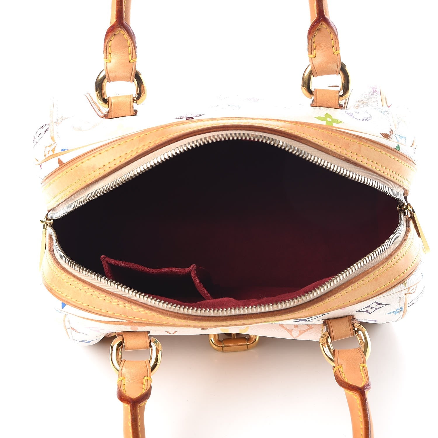Louis Vuitton Monogram Multicolor Priscilla White 5 of 13