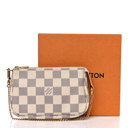 Louis Vuitton Damier Azur Mini Pochette Accessories 8 of 8