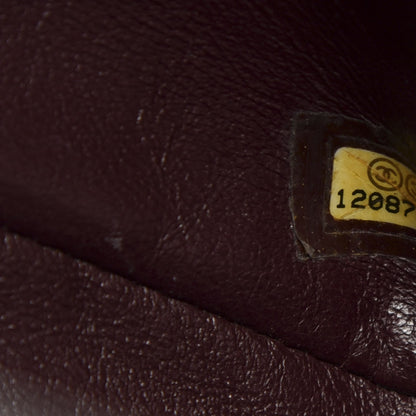 Chanel Lambskin Quilted Jumbo Single Flap Black 11 of 12