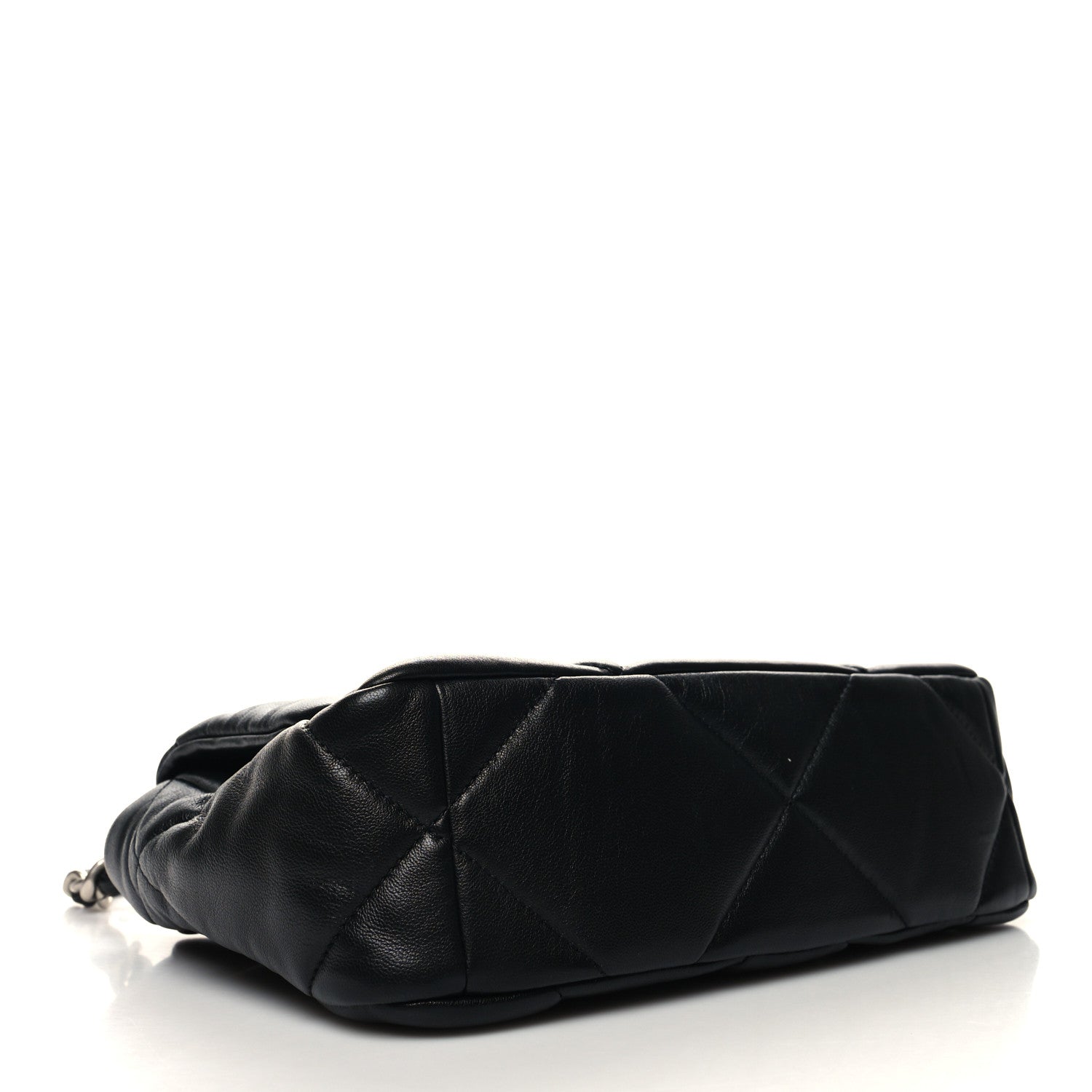 Chanel Lambskin Quilted Medium Chanel 19 Flap Black 4 of 10
