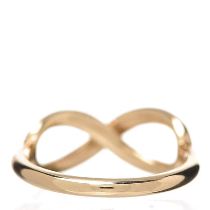 Tiffany 18K Yellow Gold Infinity Ring 52 6 4 of 6
