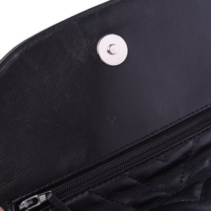 Chanel Calfskin Chevron Waist Belt Bag Black 12 of 14