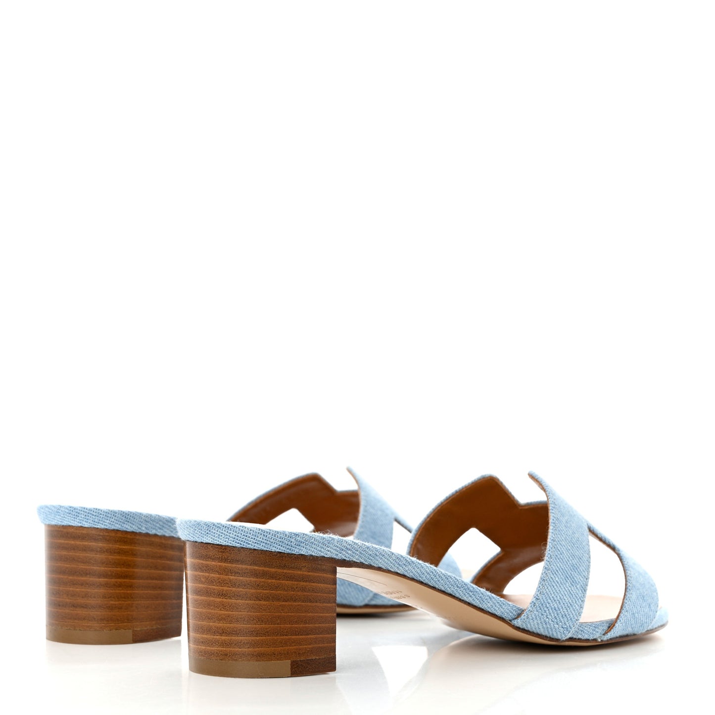 Denim Oasis Sandals 36 Bleu Clair