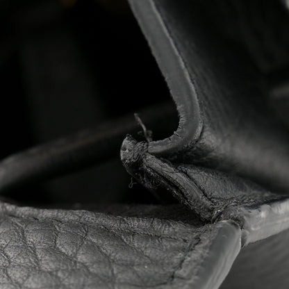 Mulberry Heavy Grain Iris Tote Black 15 of 16