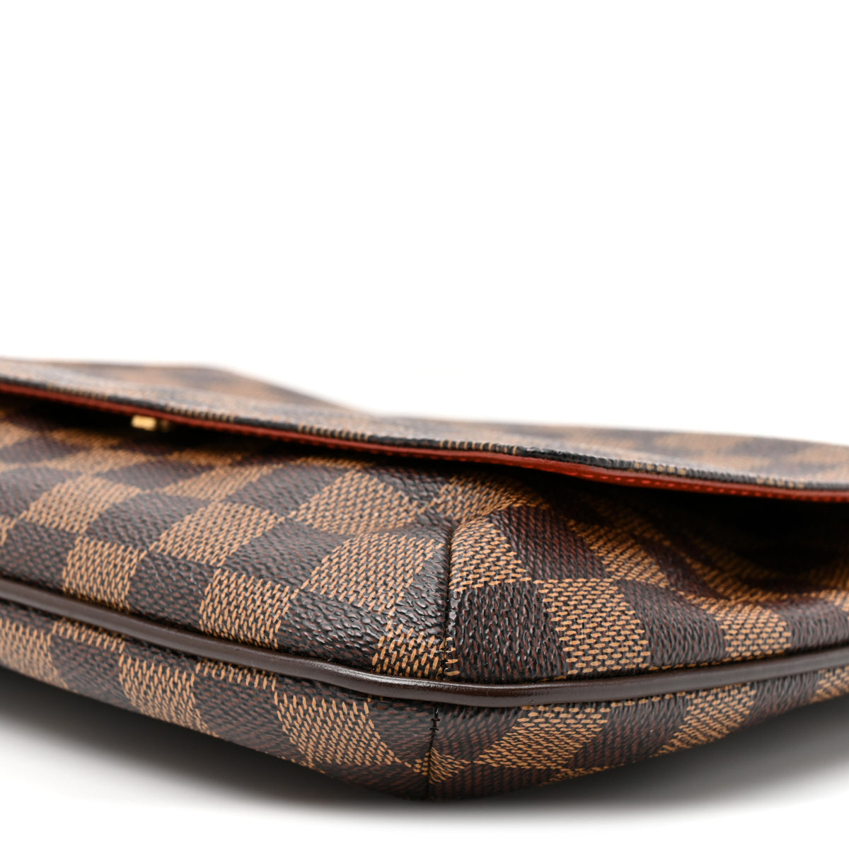Damier Ebene Musette Tango Long Strap