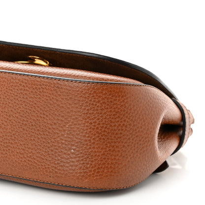 Mulberry Small Classic Grain Calfskin Small Amberley Satchel Oak 9 of 12